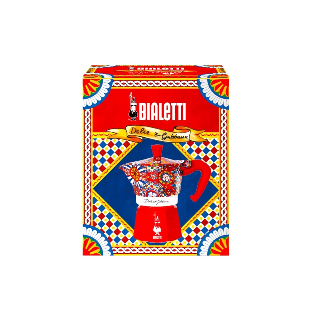 Bialetti x Dolce & Gabbana Moka Express 3-Cup Coffee Maker